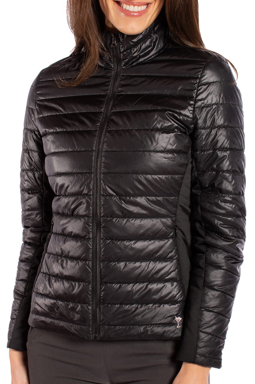 Black City Girl Jacket - GolftiniTech Jackets