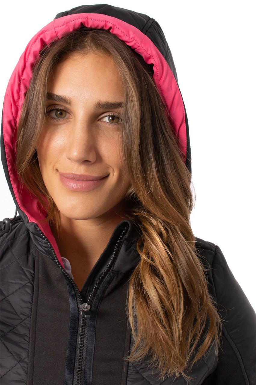 Neon pink windbreaker jacket hotsell