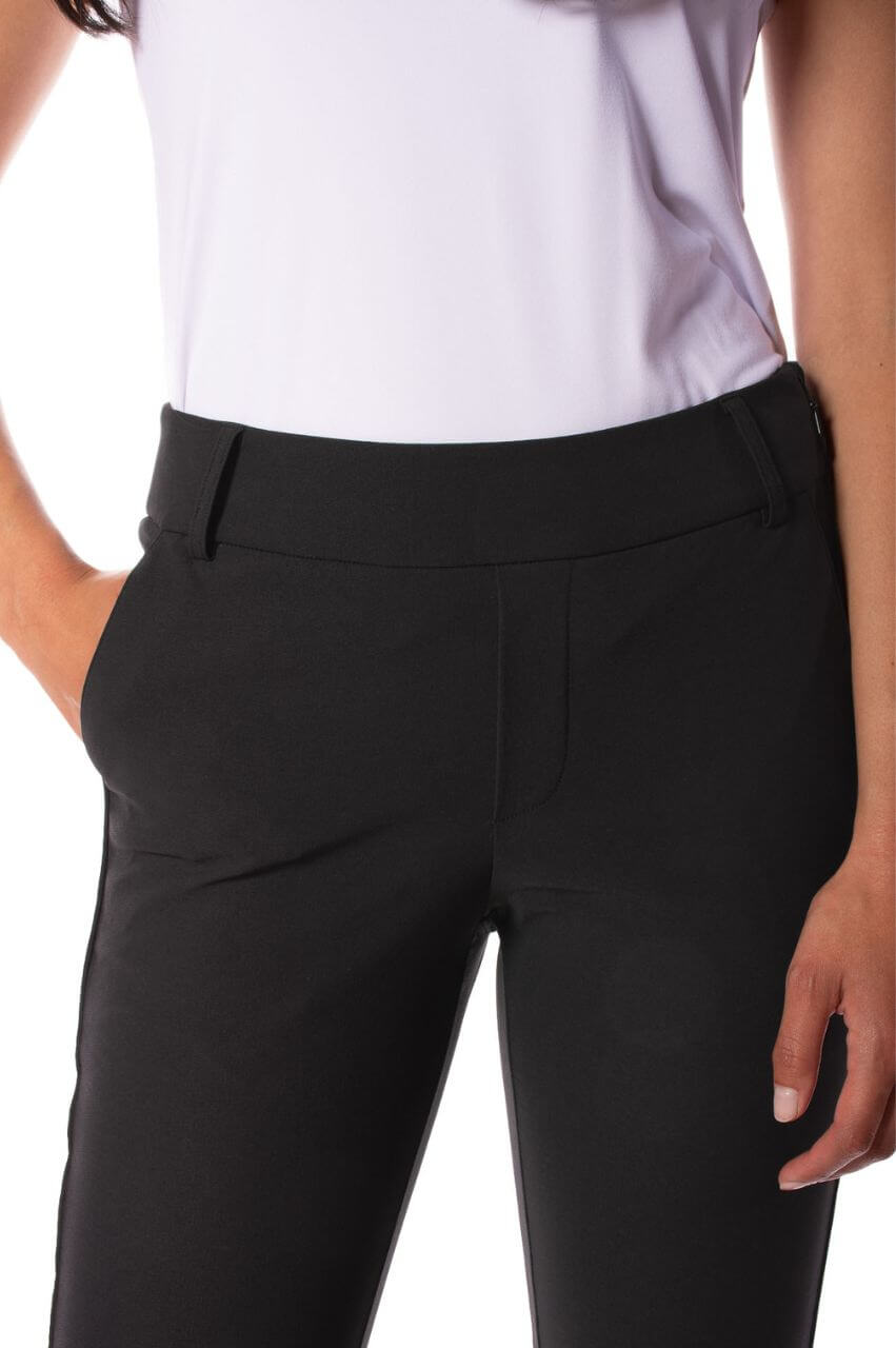 Black Stretch Ankle Pant - GolftiniPant