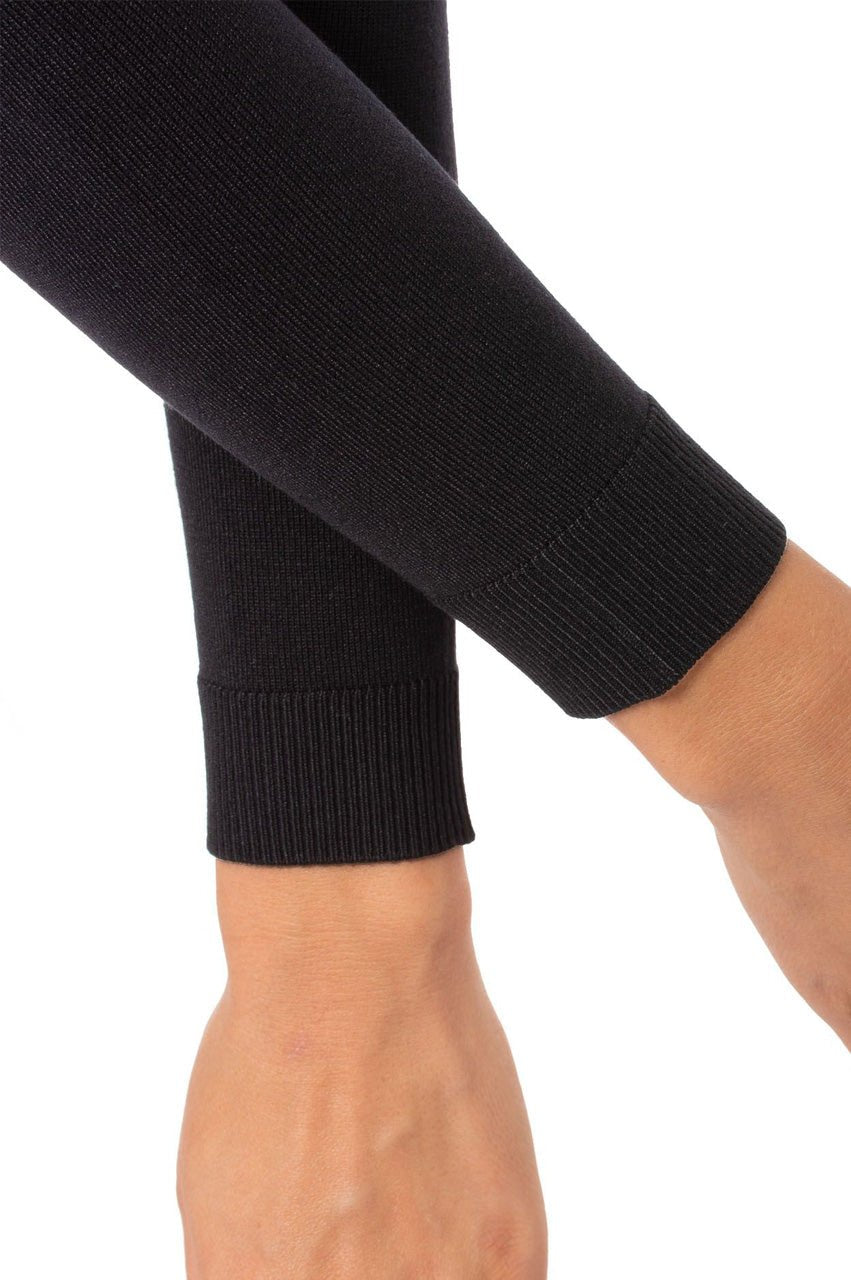 Black Stretch V - Neck Sweater - GolftiniSweaters