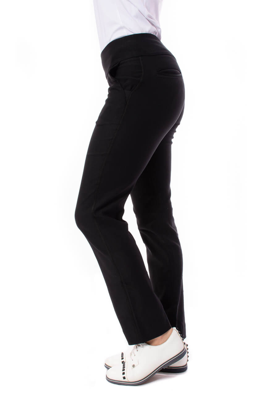 Black Trophy Pull - On Pant - GolftiniPant