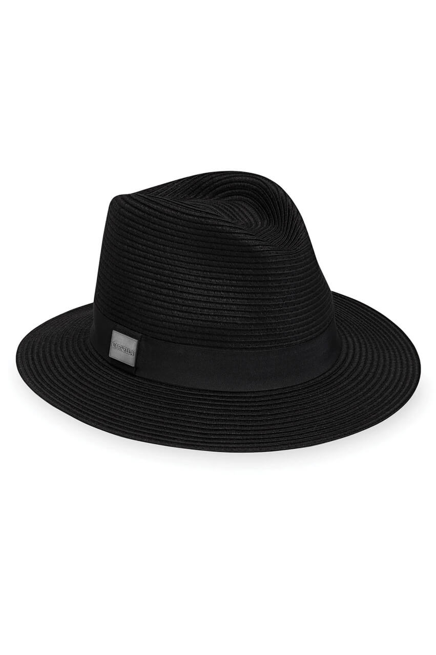 Carkella Black Palm Beach Fedora - GolftiniHats &amp; Visors