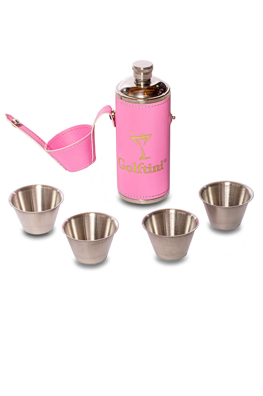 Golf Birdie Bottle Flask Set - GolftiniAccessories