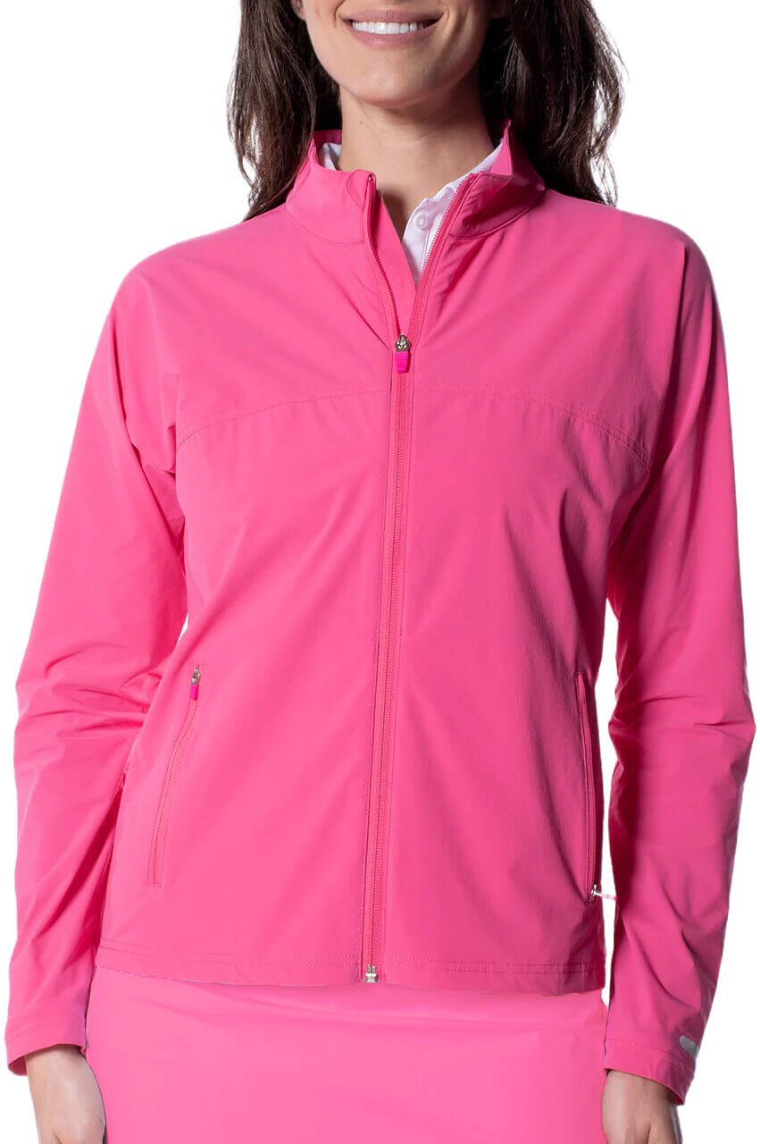 Hot Pink Be An Athlete Jacket - GolftiniTops