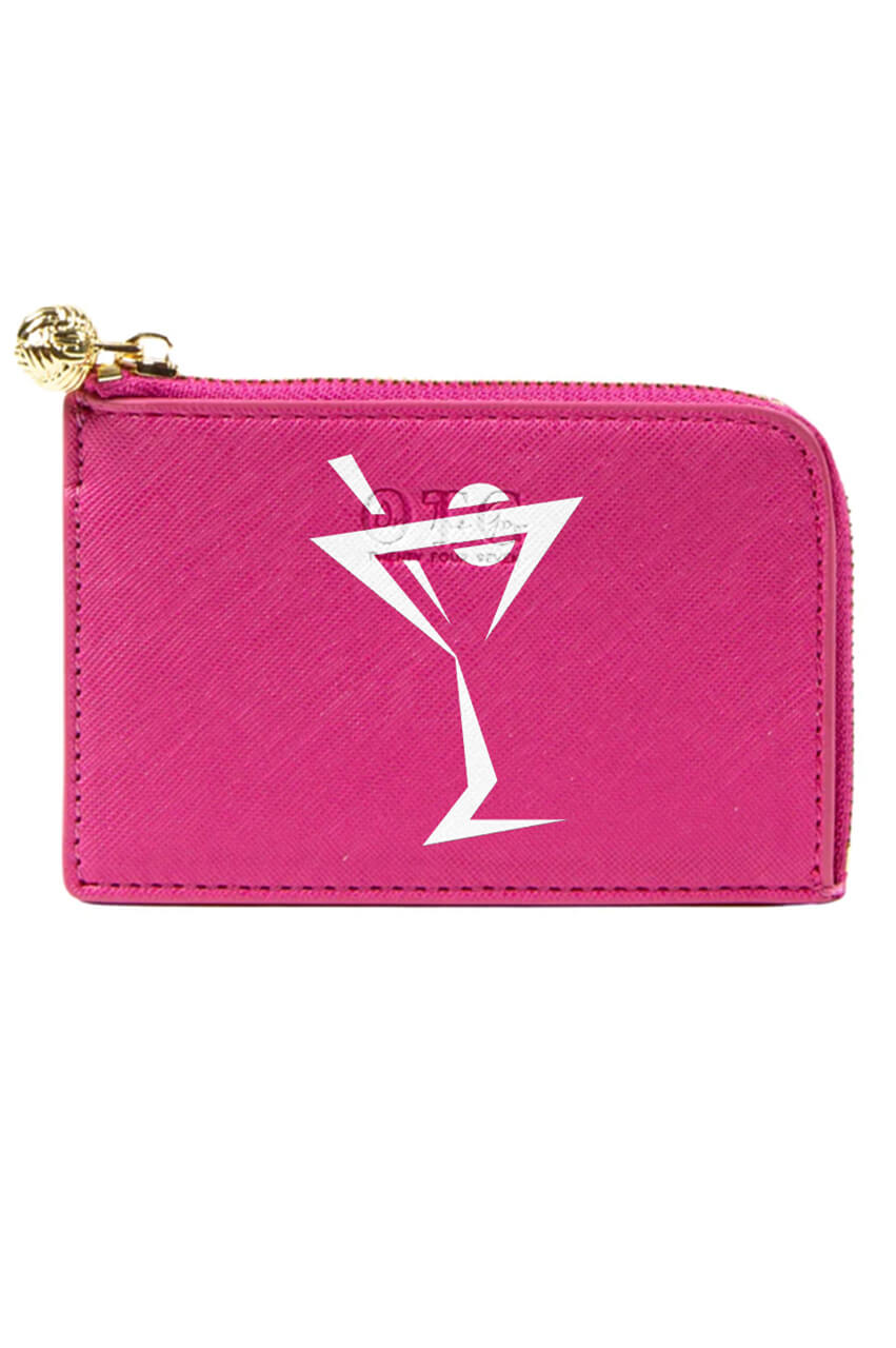 Hot Pink Card Case - GolftiniAccessories