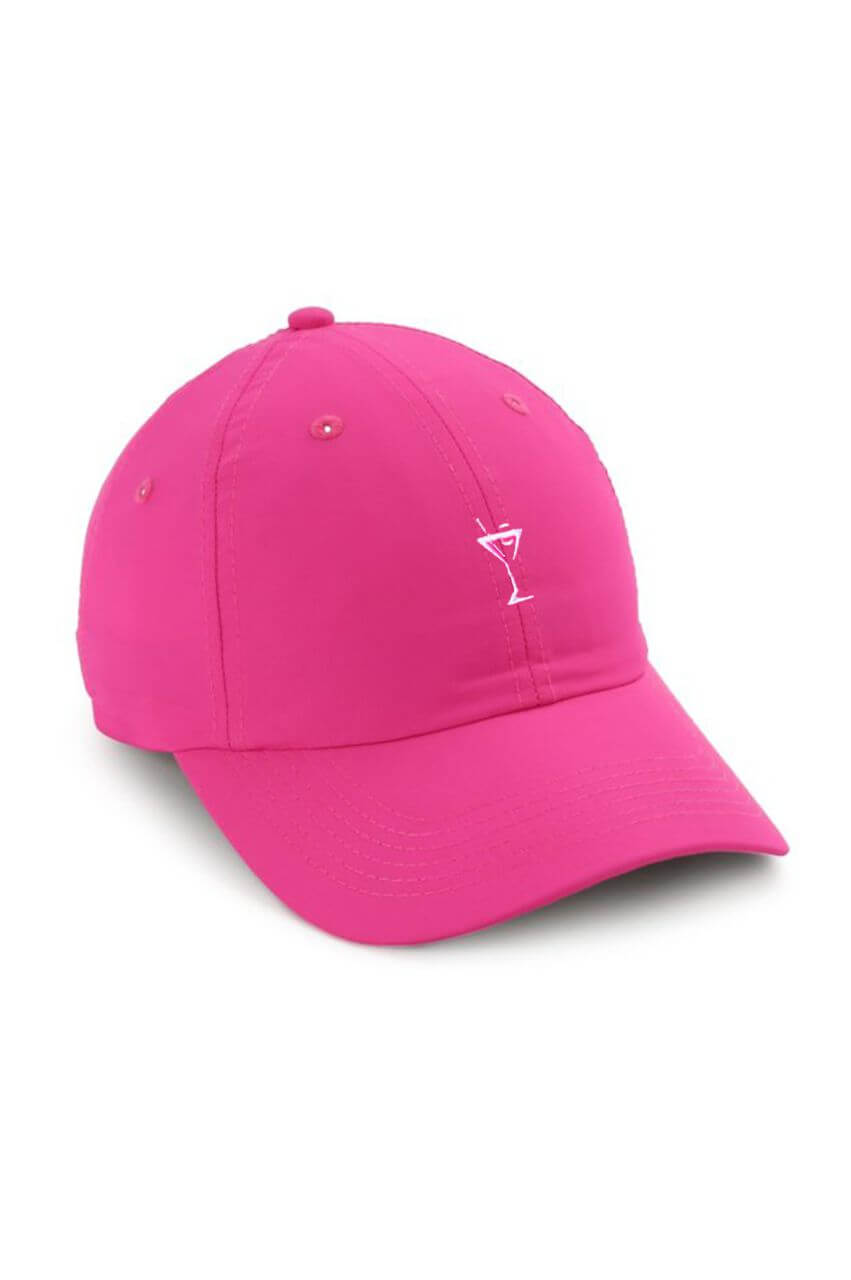 Hot Pink Small Fit Performance Hat - GolftiniHats &amp; Visors