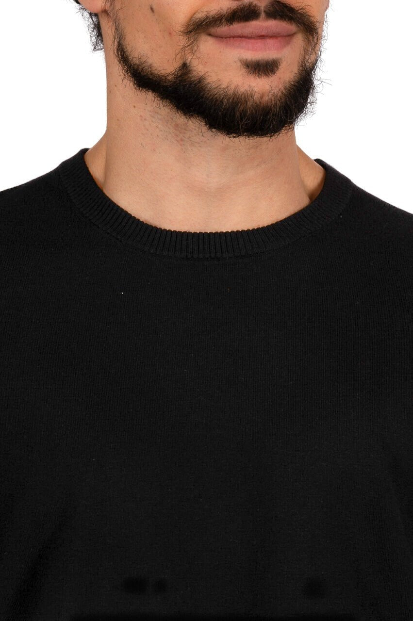 Men's Black Martini Crewneck Sweater - GolftiniMen's Tops