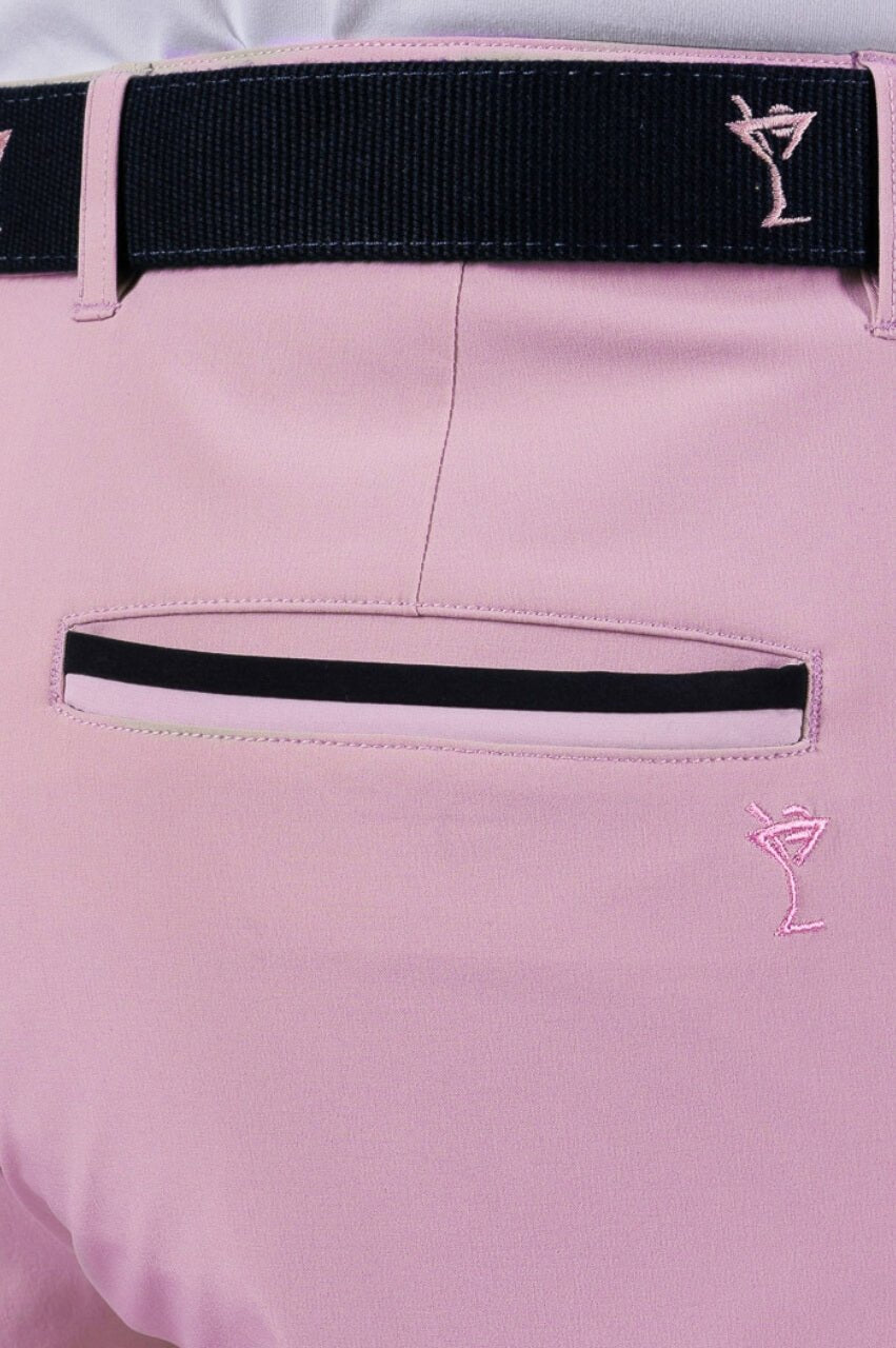 Men&#39;s Light Pink Performance Short - GolftiniShorts