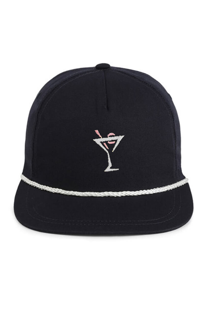 Men's Navy Original Rope Hat - GolftiniHats & Visors