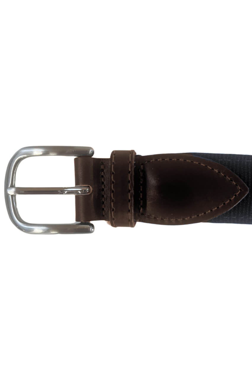 Men's Navy/Kelly Green Martini Belt - GolftiniAccessories