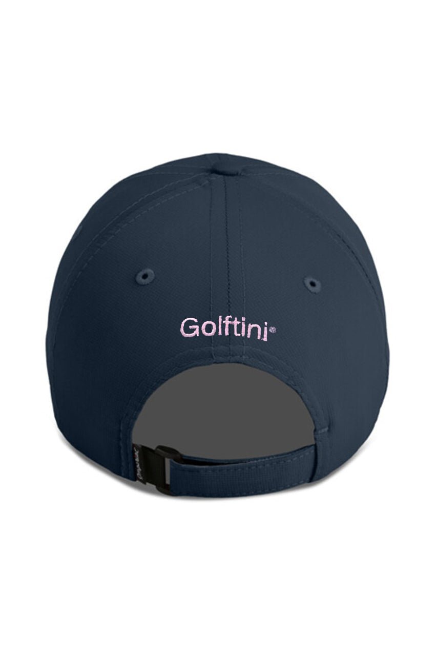 Men's Navy/Light Pink Original Fit Performance Hat - GolftiniMen's Headwear