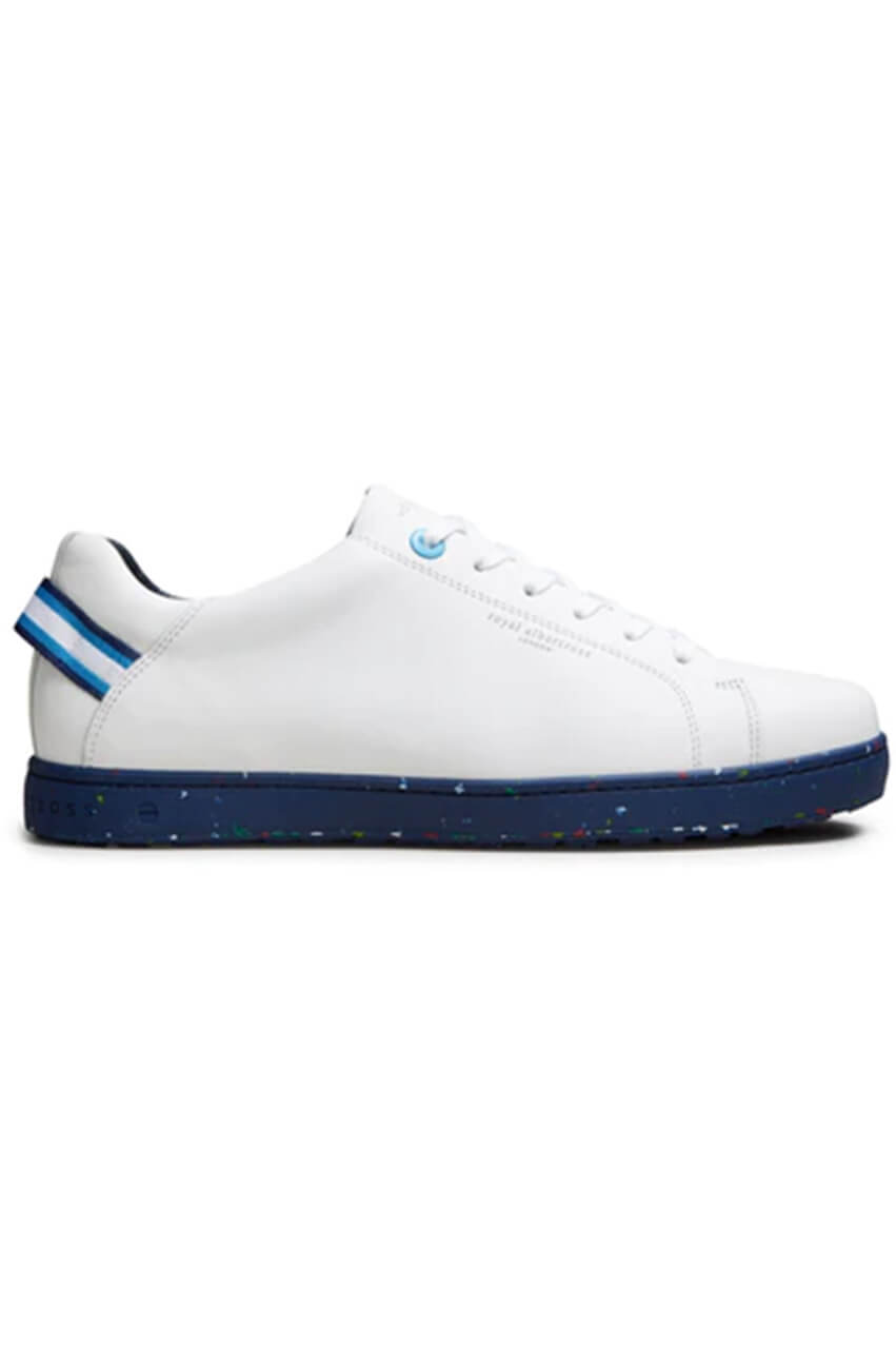 Men's Royal Albartross Golf Shoes | Finsbury White/Blue - GolftiniGolf Shoes