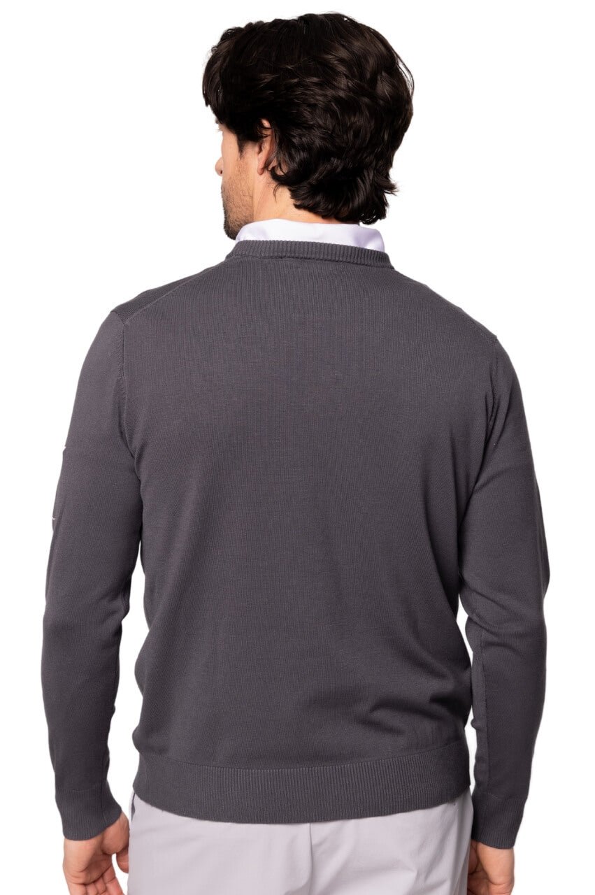 Men's Slate Martini Crewneck Sweater - GolftiniMen's Tops