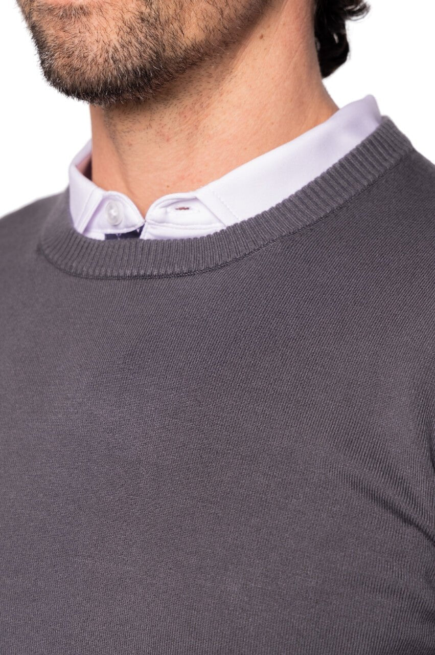 Men's Slate Martini Crewneck Sweater - GolftiniMen's Tops