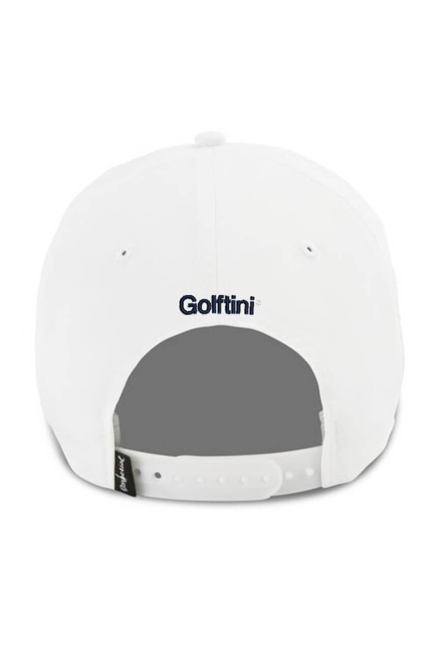 Men's White Performance Rope Hat - GolftiniMen's Headwear