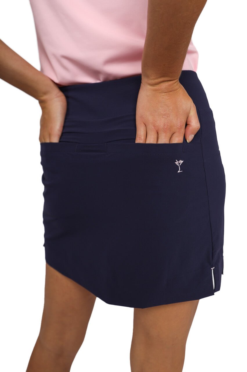 Navy Be An Athlete Skort - GolftiniSkorts