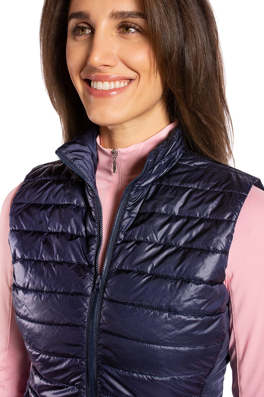 Navy City Girl Vest - Golftinivests