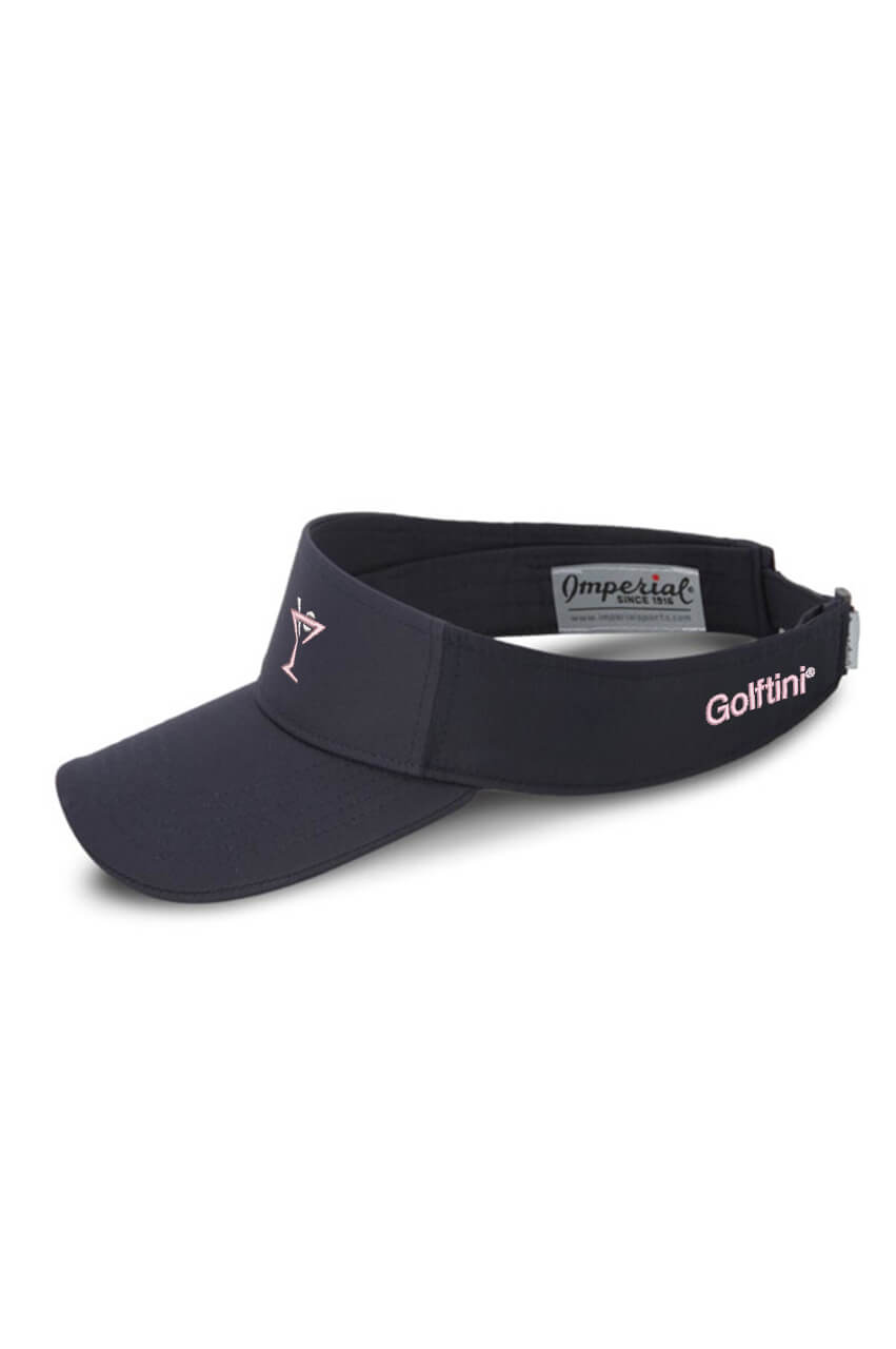 Navy Small Fit Performance Visor - GolftiniHats & Visors