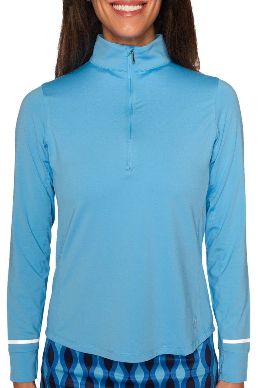 Ocean Fabulous Mock Pullover - GolftiniTops