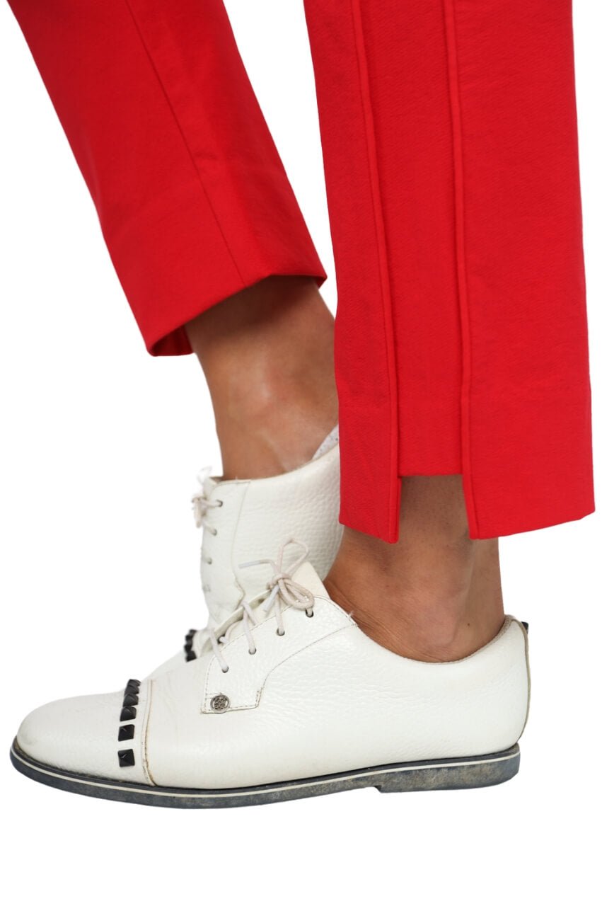 Red Stretch Ankle Pant - GolftiniPant