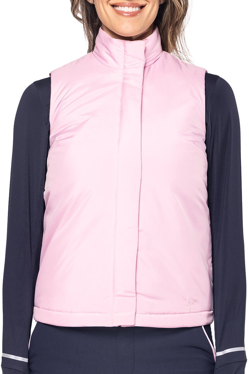 Rose Pink Vintage Vest - Golftinivests