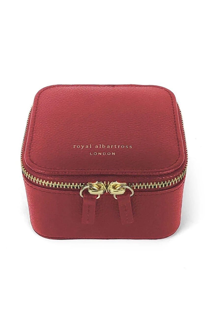 Royal Albartross Luxury Jewelry Box | The Bonham Red - GolftiniAccessories