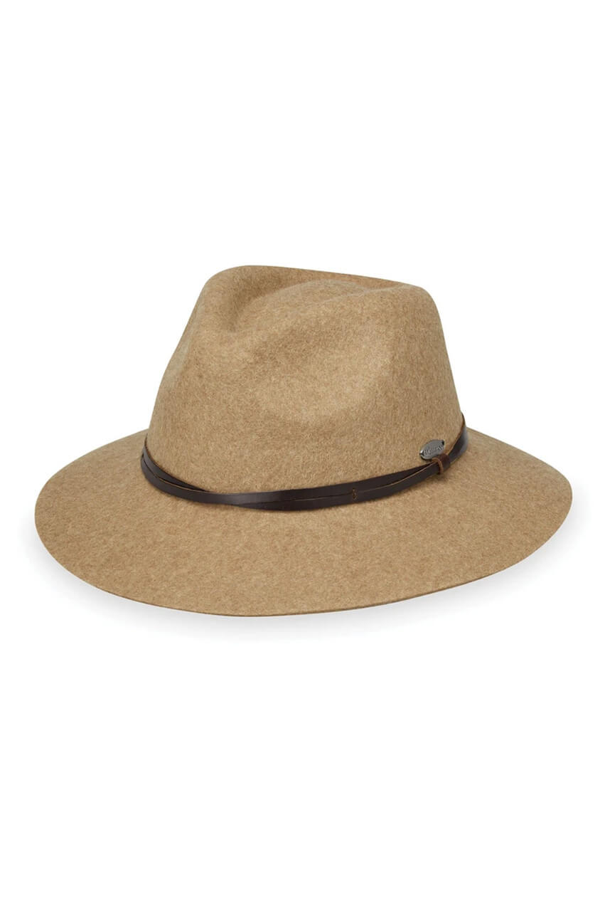 Wallaroo Aspen Camel Fedora - GolftiniHats & Visors