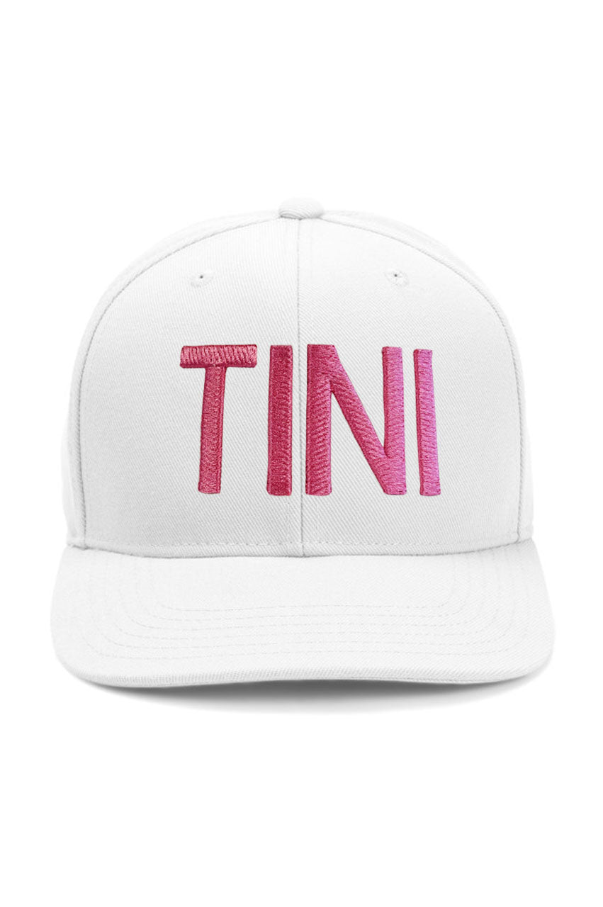 White TINI Snapback Hat Hot Pink - GolftiniHats & Visors