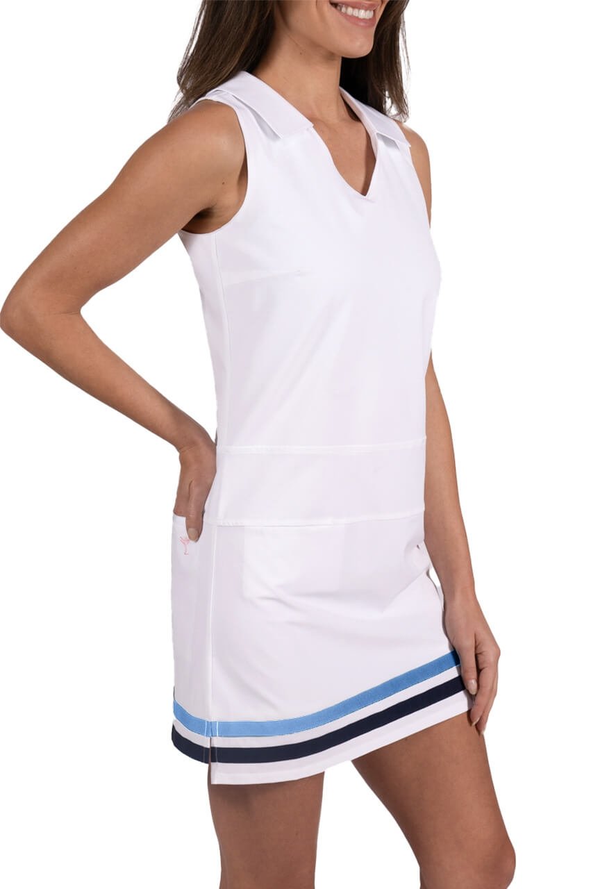 White Tini Time Dress - GolftiniDress