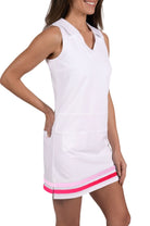 White Tini Time Dress - GolftiniDress