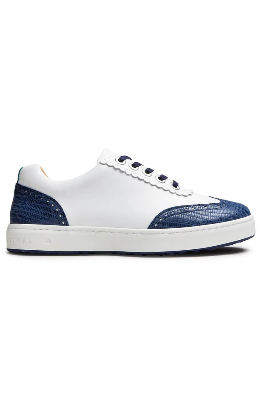 Women's Royal Albartross Golf Shoes | Primrose White/Navy - GolftiniGolf Shoes