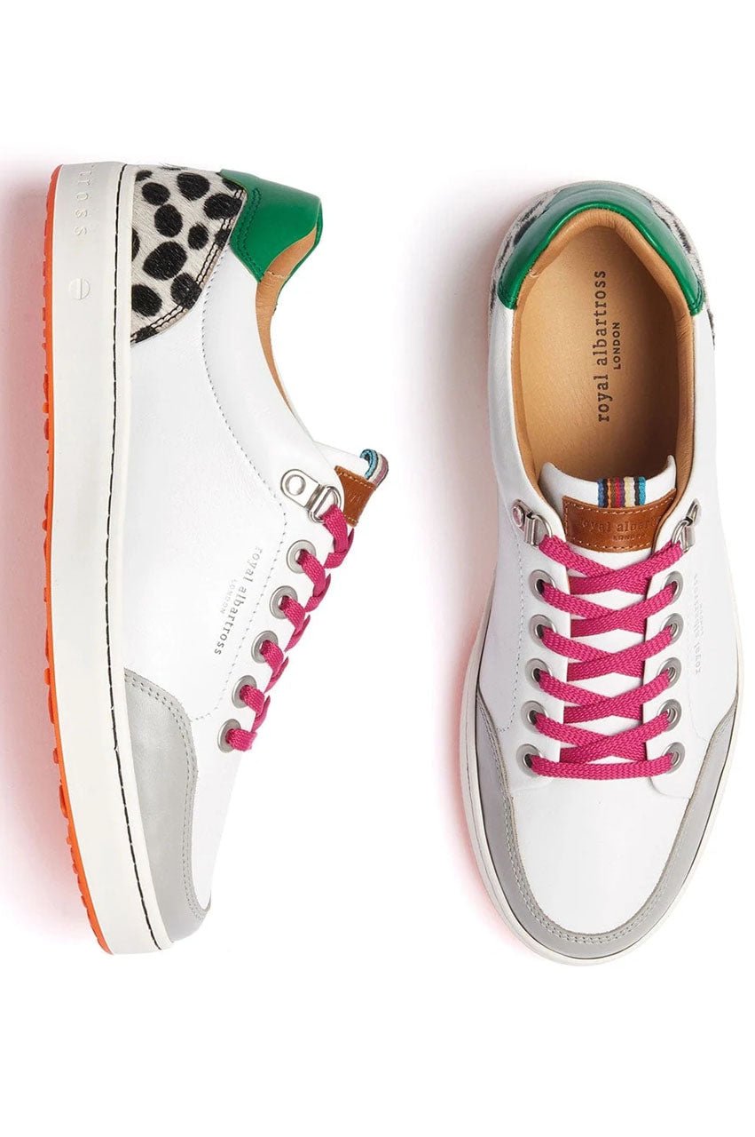 Women's Royal Albartross Golf Shoes | The Fieldfox Dalmation - GolftiniGolf Shoes