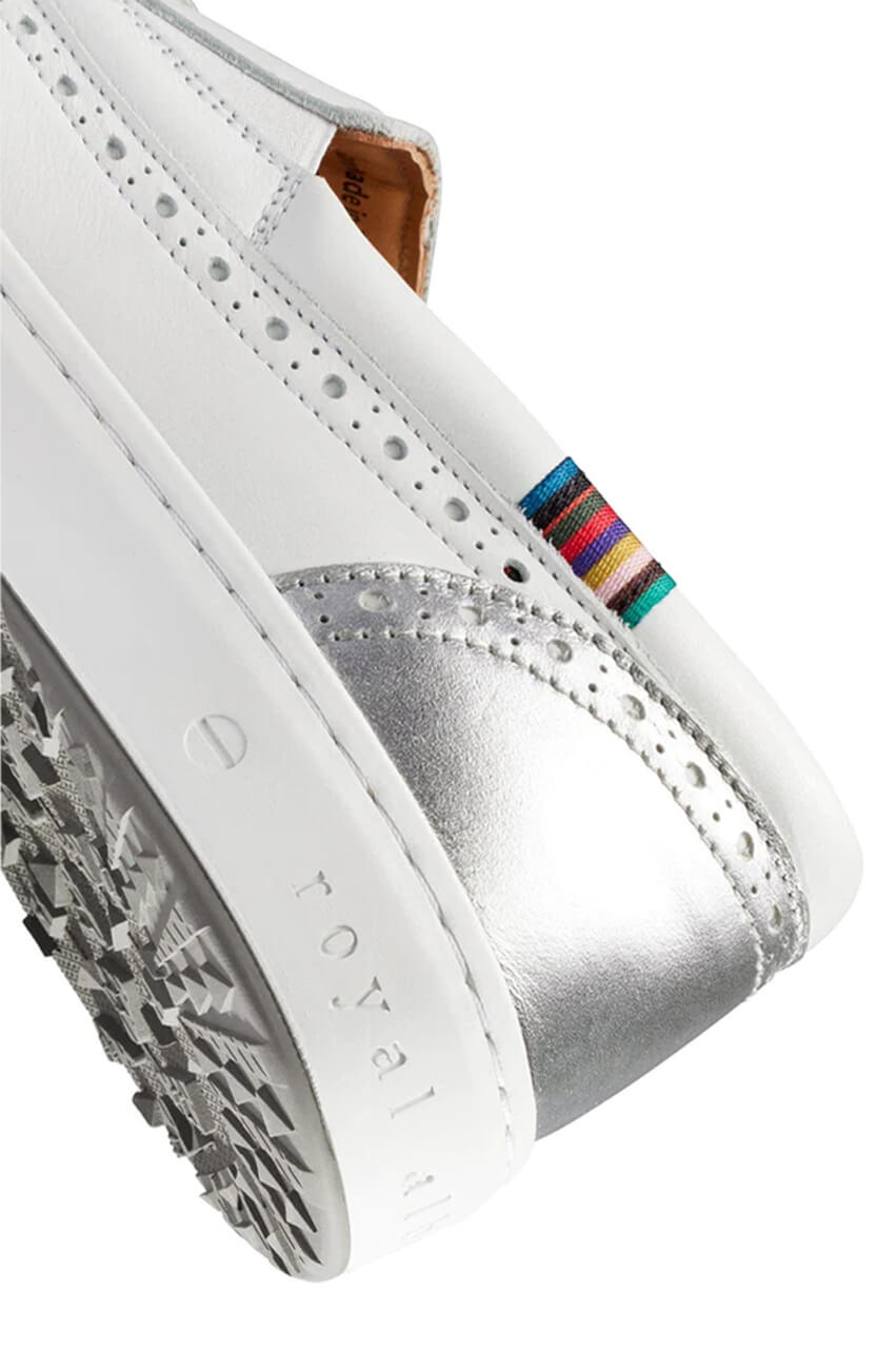 Women's Royal Albartross Golf Shoes | The Grace White/Silver - GolftiniGolf Shoes