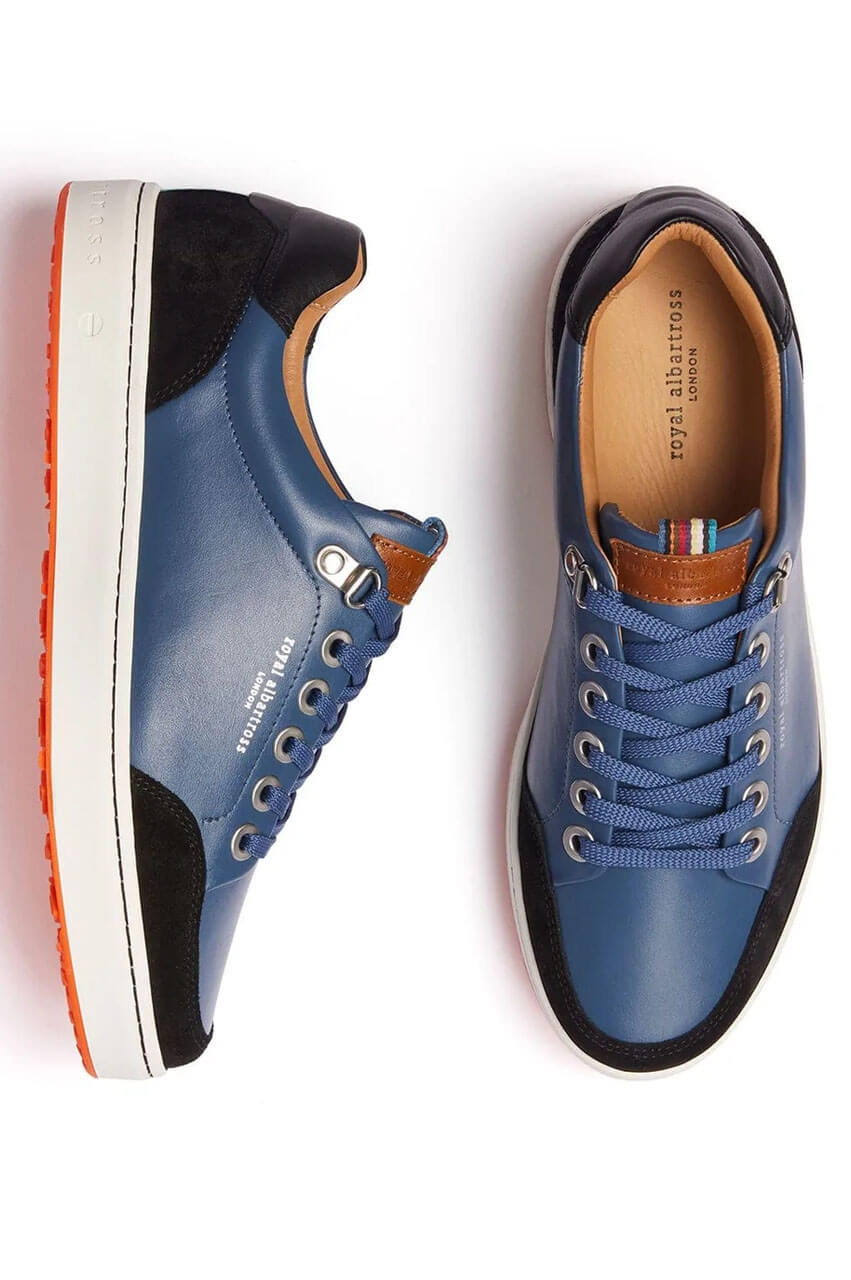 Women's Royal Albartross Golf Shoes | The Knightfox Dusk Blue - GolftiniGolf Shoes