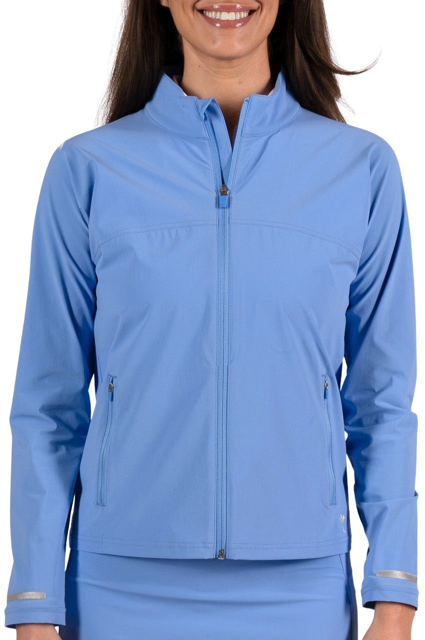 Zoo Blue Be An Athlete Jacket - GolftiniTops